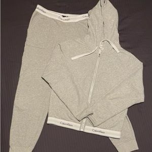 Grey CK PJ Set